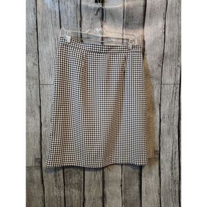 MICHELE Houndstooth Pencil Skirt‎